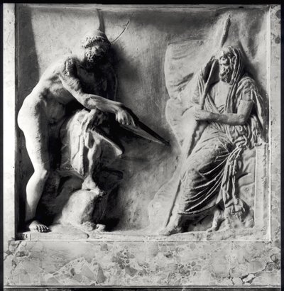 Ulysses Consulting Teiresias by Roman